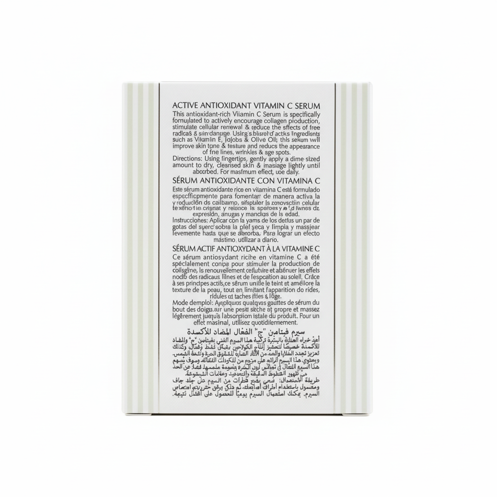 Active Antioxidant Vitamin C Face Serum