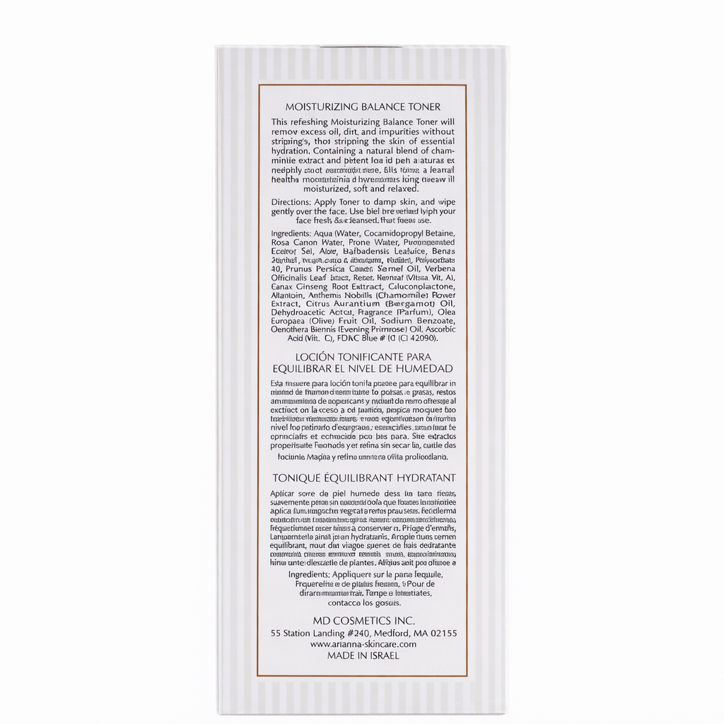 Moisturizing Balance Toner
